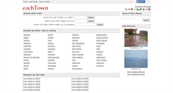 Desktop Screenshot of eachtown.com