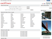 Tablet Screenshot of eachtown.com
